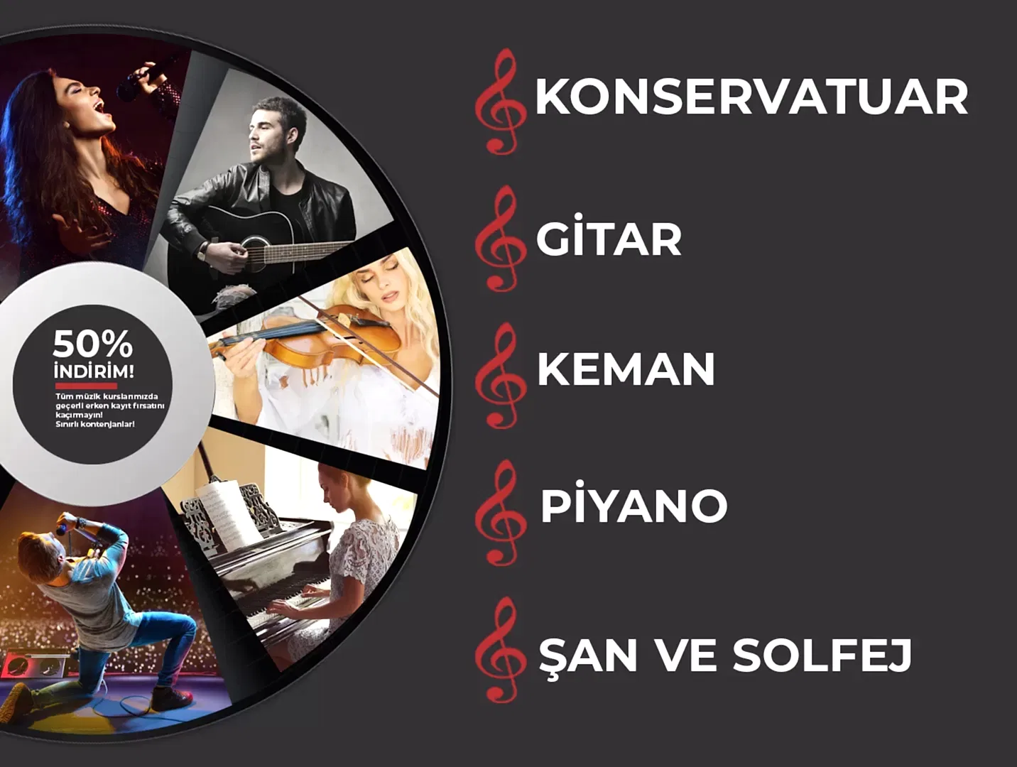 müzik ve enstrüman eğitimleri